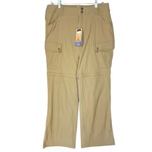 Prana Tan Straight Leg Pants